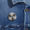 Winterbourne Bassett Crop Circle Pin Button - Shapes of Wisdom