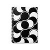 Westbury Crop Circle Spiral Notebook - Ruled Line - Shapes of Wisdom