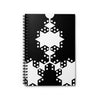 Hackpen Hill Crop Circle Spiral Notebook - Ruled Line 2 - Shapes of Wisdom