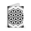 West Overton Crop Circle Spiral Notebook - Ruled Line - Shapes of Wisdom