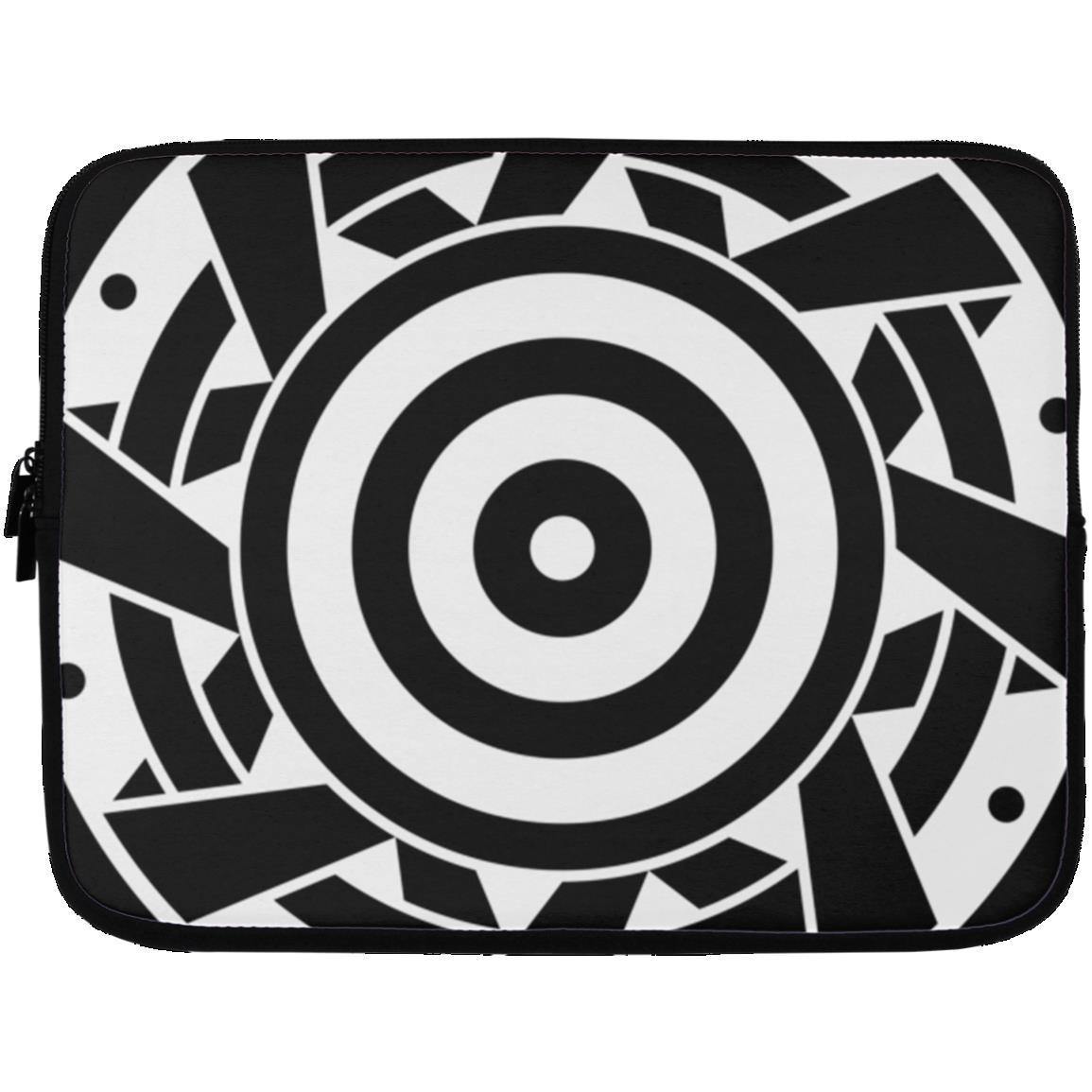 Crop Circle Laptop Sleeve - Ammersee - Shapes of Wisdom