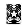 Wilmington Crop Circle Spiral Notebook - Ruled Line - Shapes of Wisdom