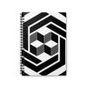 Stanton St Bernard Crop Circle Spiral Notebook - Ruled Line - Shapes of Wisdom