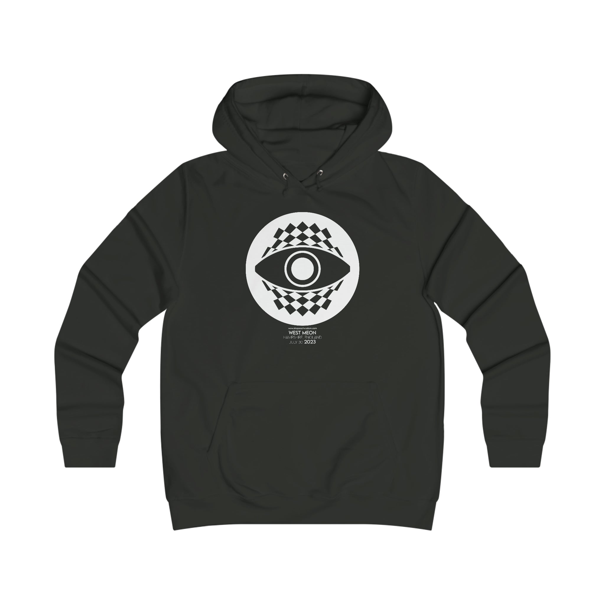 Crop Circle Girl College Hoodie - West Meon 4