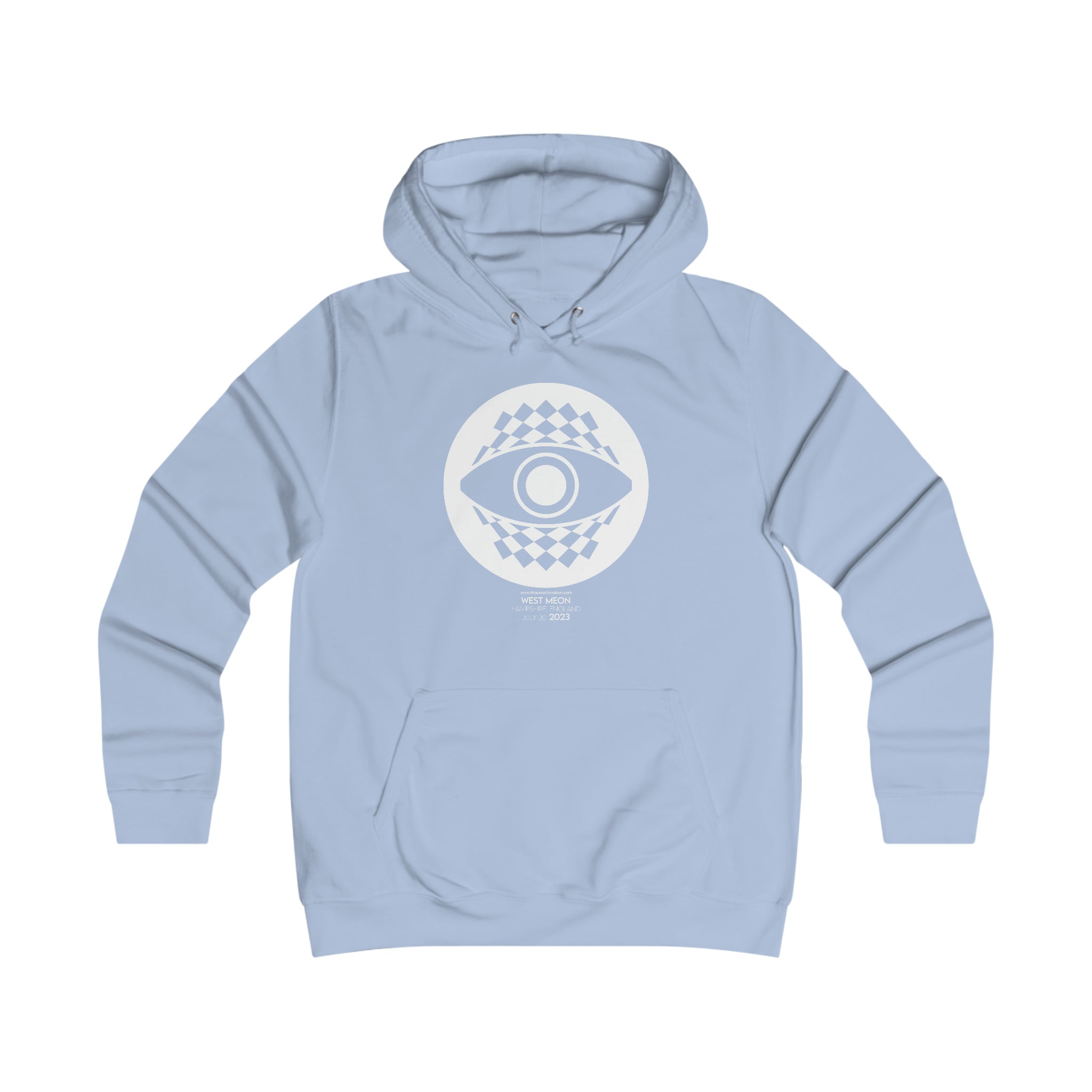 Crop Circle Girl College Hoodie - West Meon 4