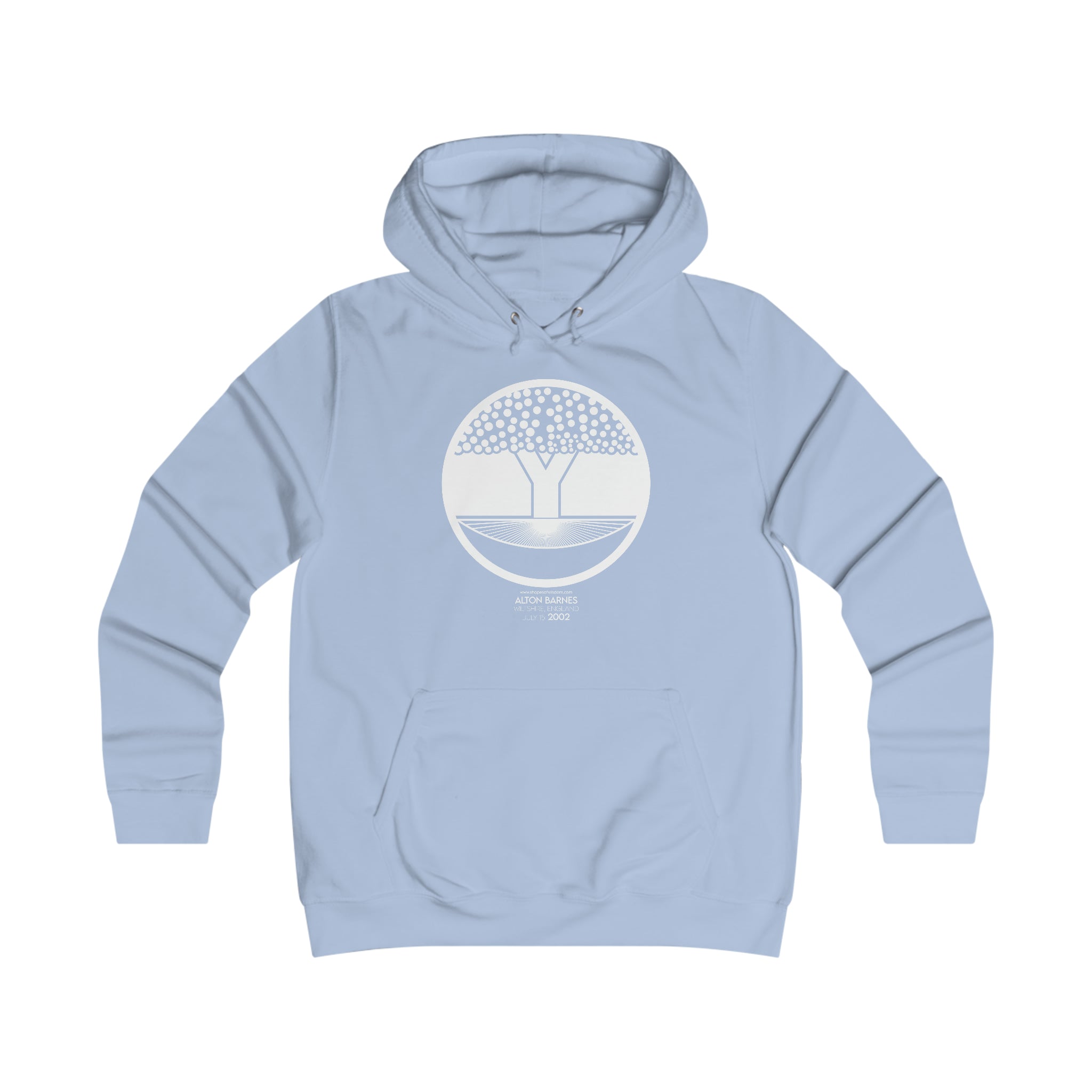 Crop Circle Girl College Hoodie - Alton Barnes 3