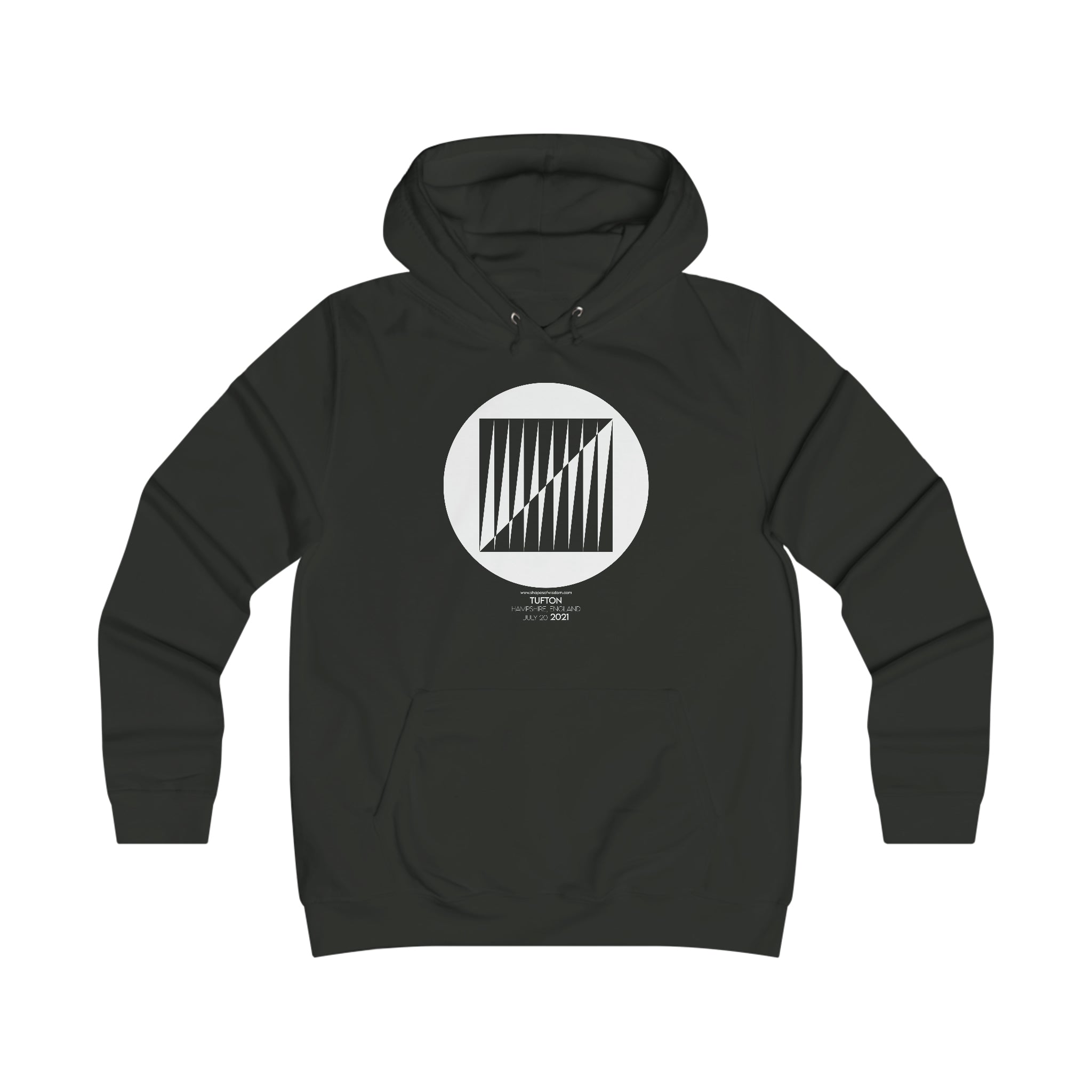 Crop Circle Girl College Hoodie - Tufton 2