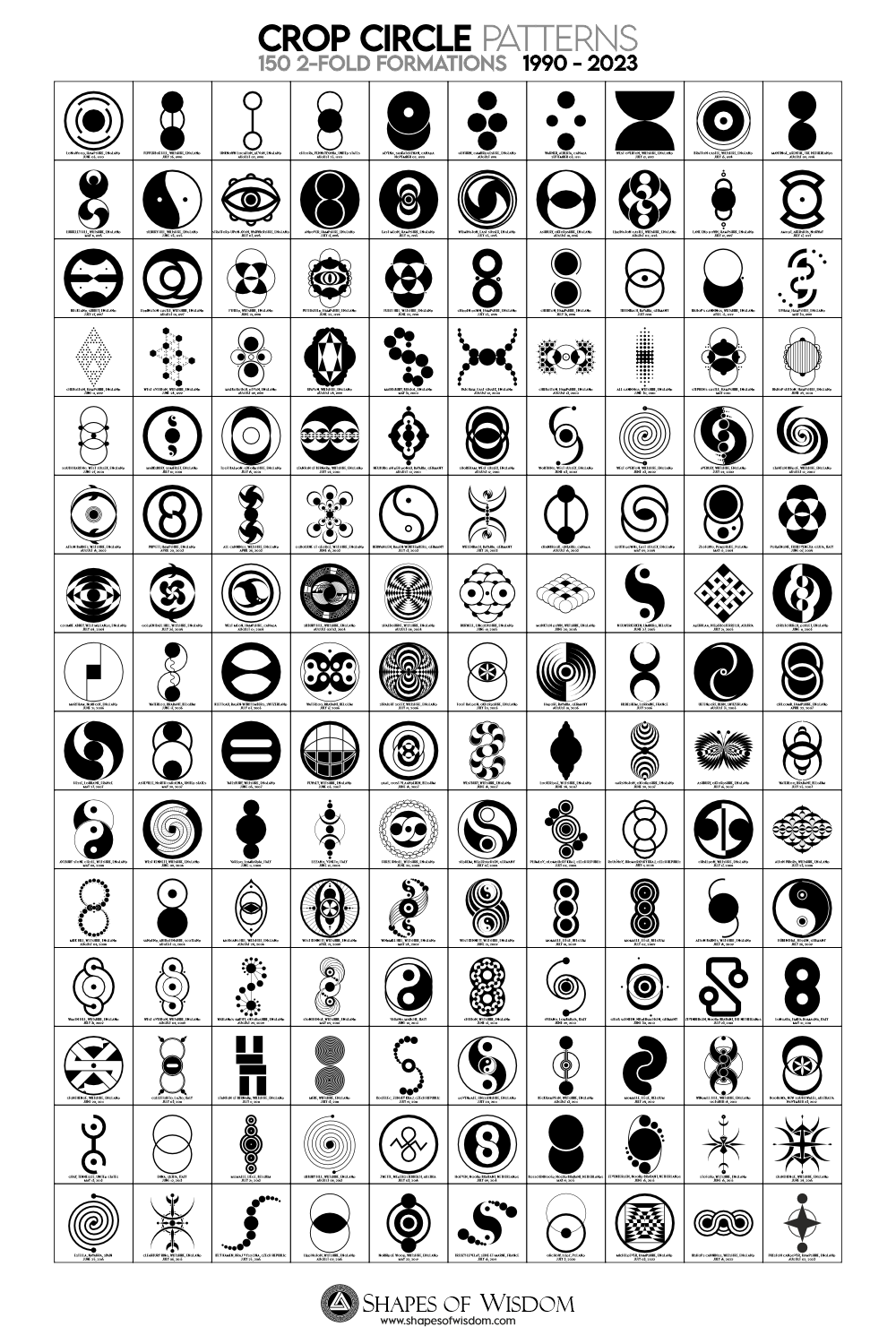 2-Fold Geometry downloadable high res. file – Shapes of Wisdom