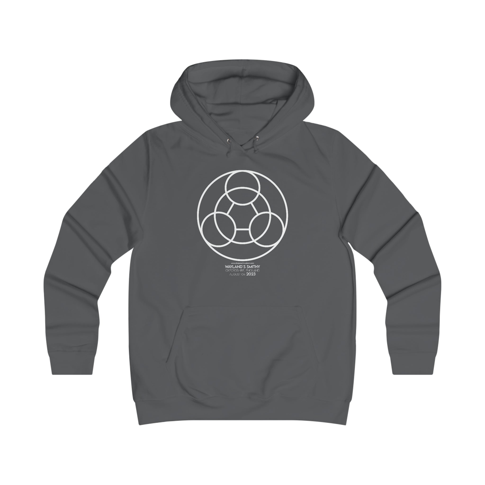 Crop Circle Girl College Hoodie - Wayland´s Smithy 6