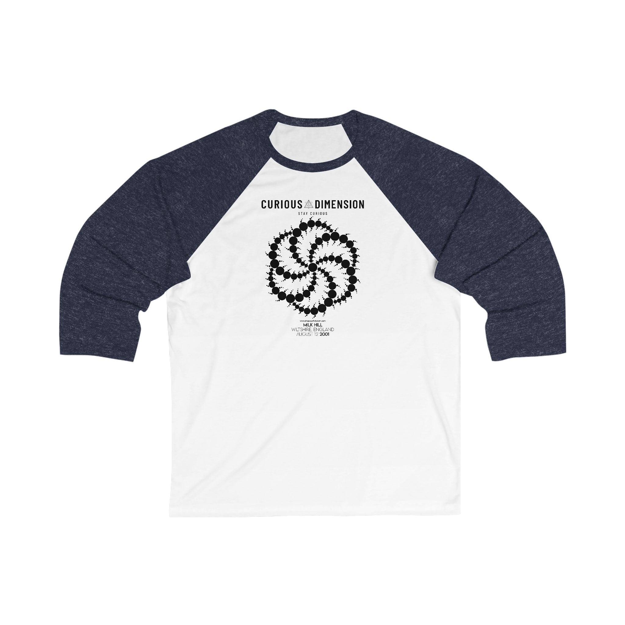 Curious Dimension Baseball Tee