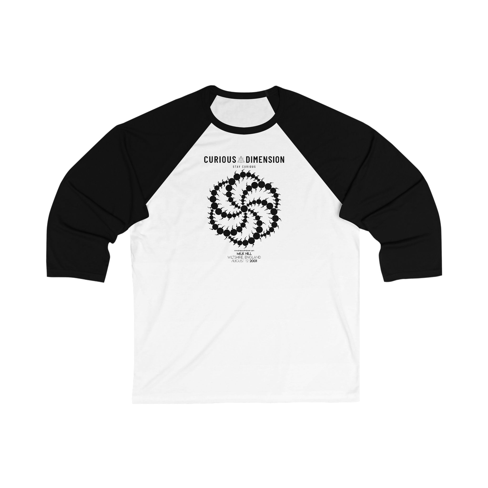 Curious Dimension Baseball Tee