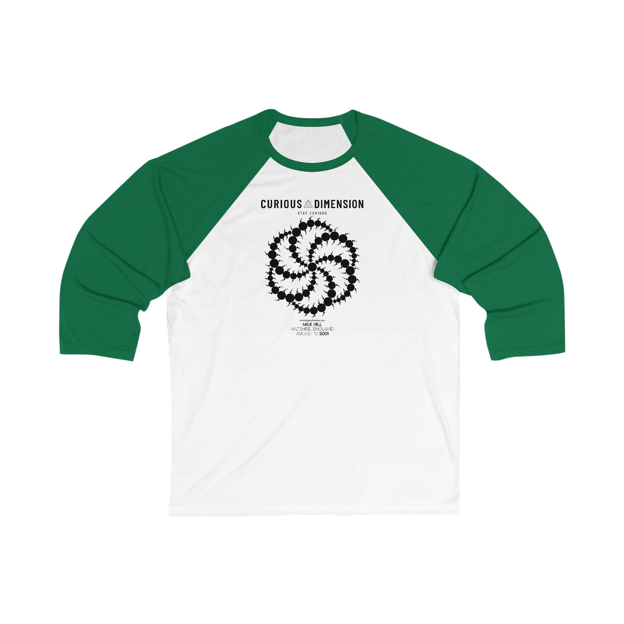 Curious Dimension Baseball Tee