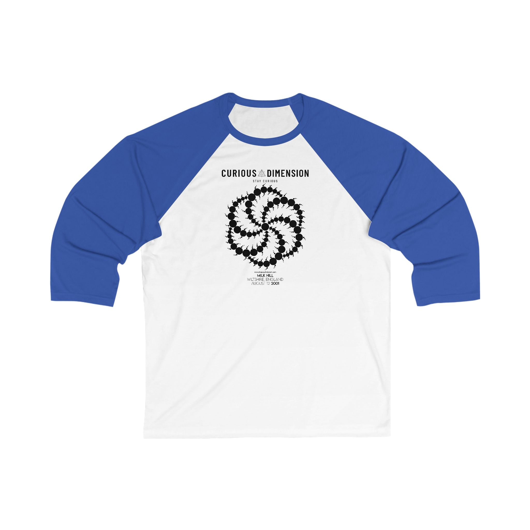 Curious Dimension Baseball Tee