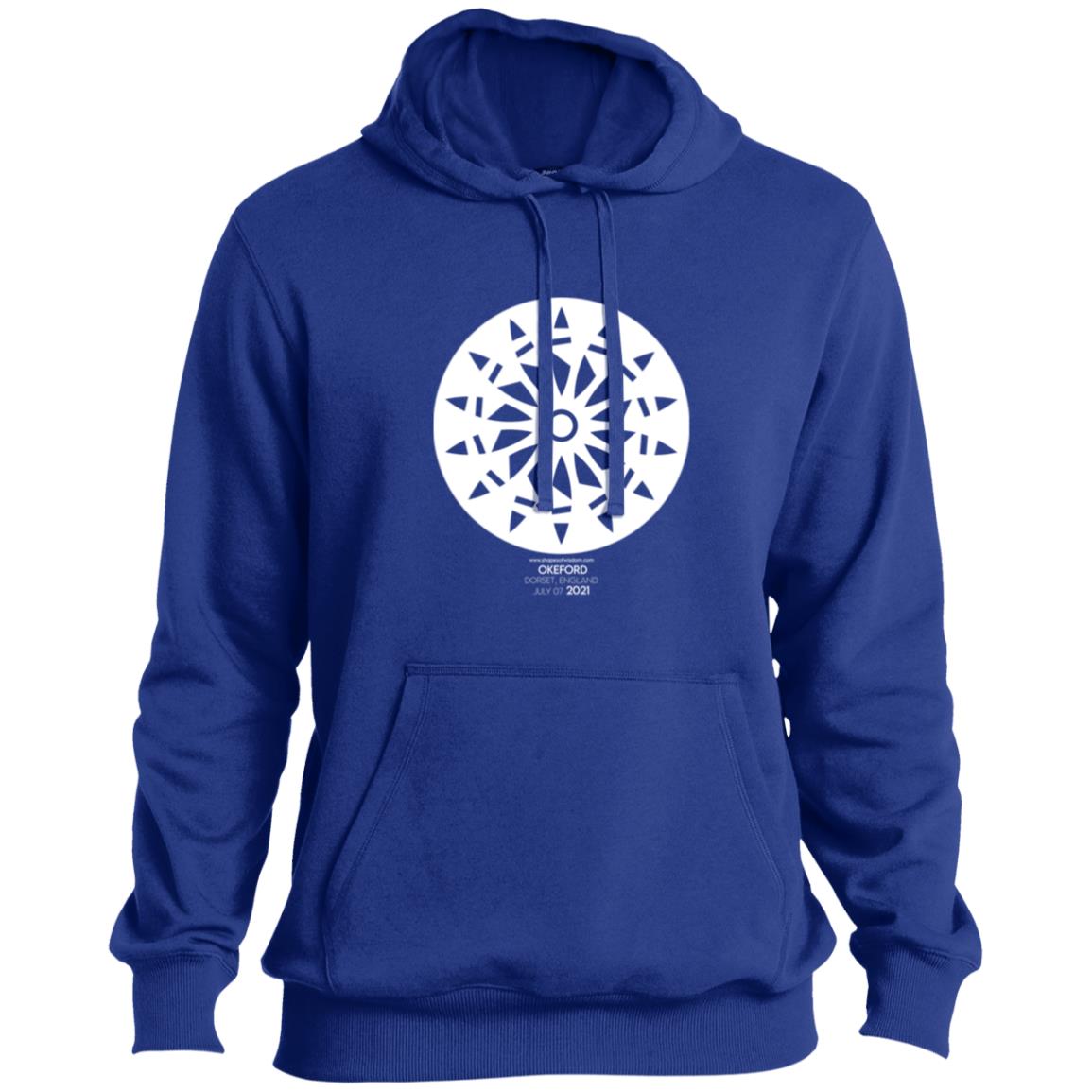 Crop Circle Pullover Hoodie - Okeford