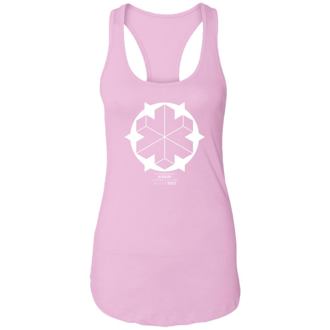 Crop Circle Racerback Tank - Avebury 8