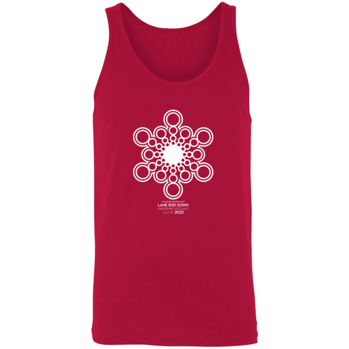 Crop Circle Tank Top - Lane end Down 3