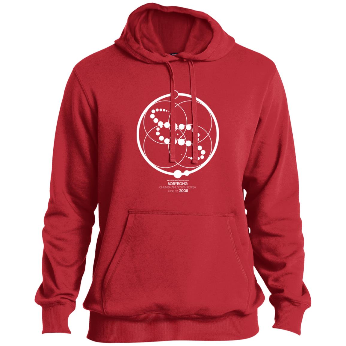 Crop Circle Pullover Hoodie - Boryeong