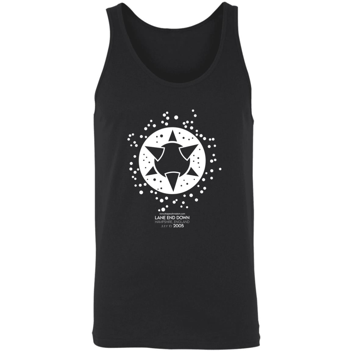 Crop Circle Tank Top - Lane End Down