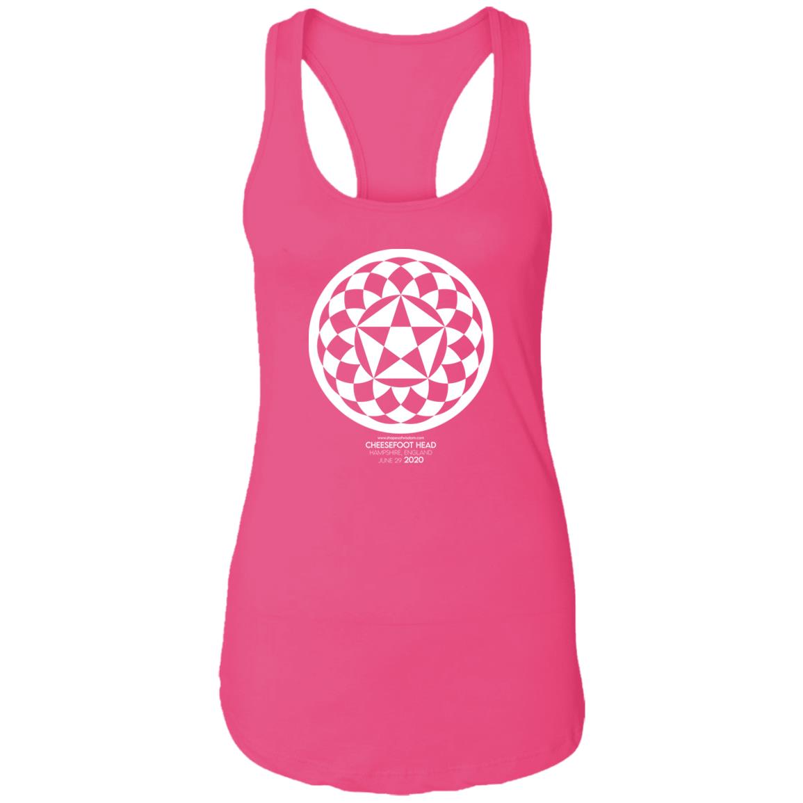 Crop Circle Racerback Tank - Cheesefoot Head