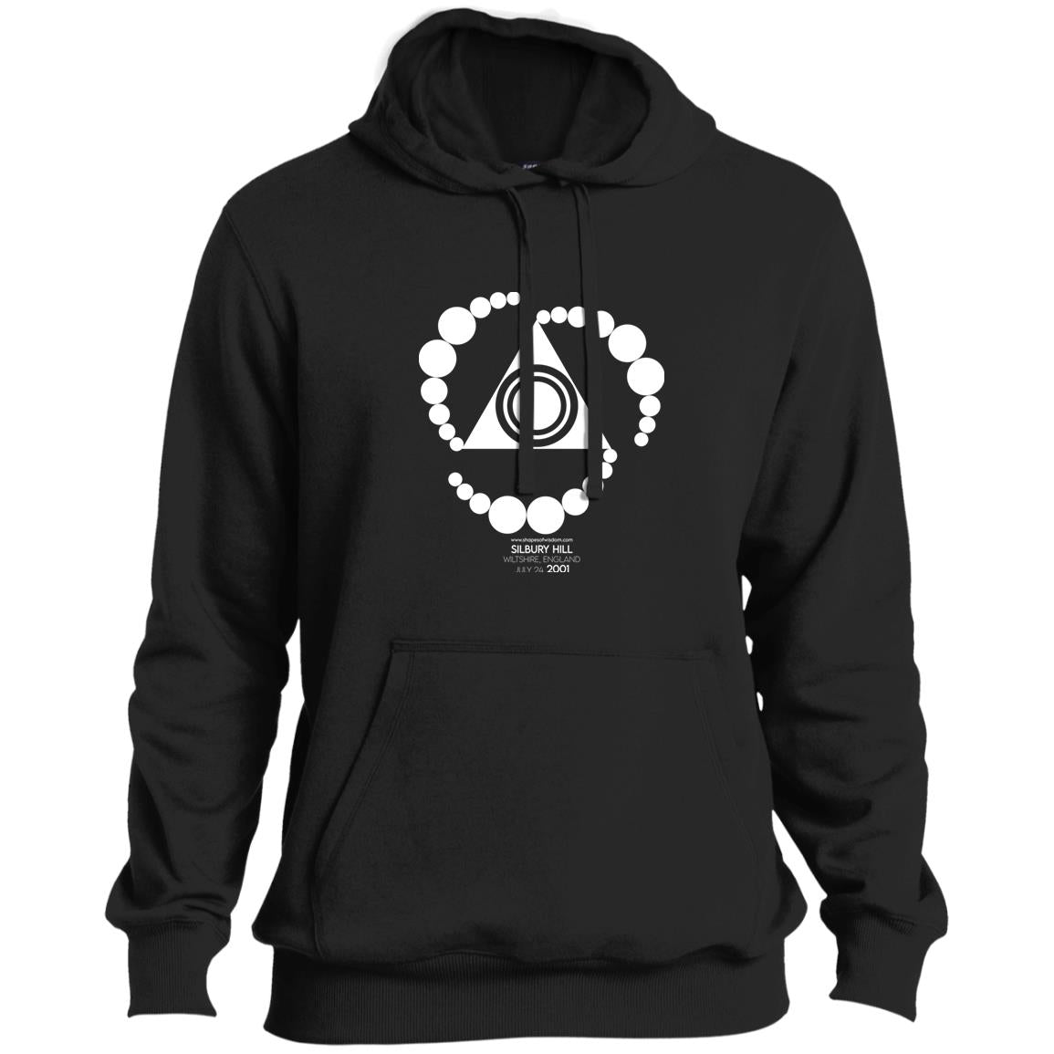 Crop Circle Pullover Hoodie - Silbury Hill 12