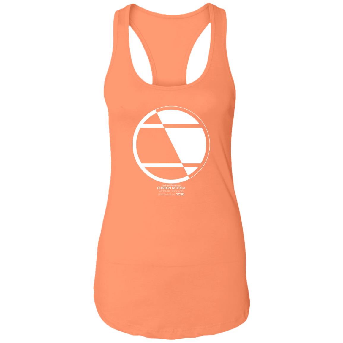 Crop Circle Racerback Tank - Chirton Bottom