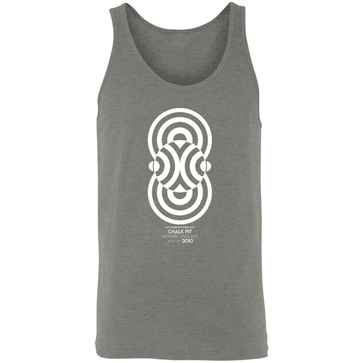 Crop Circle Tank Top - Chalk Pit