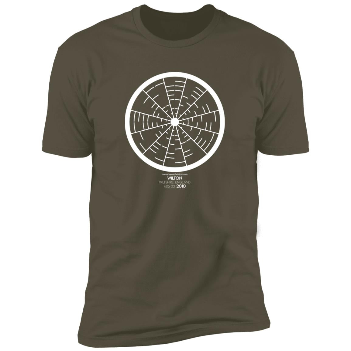 Crop Circle Premium T-Shirt - Wilton 2