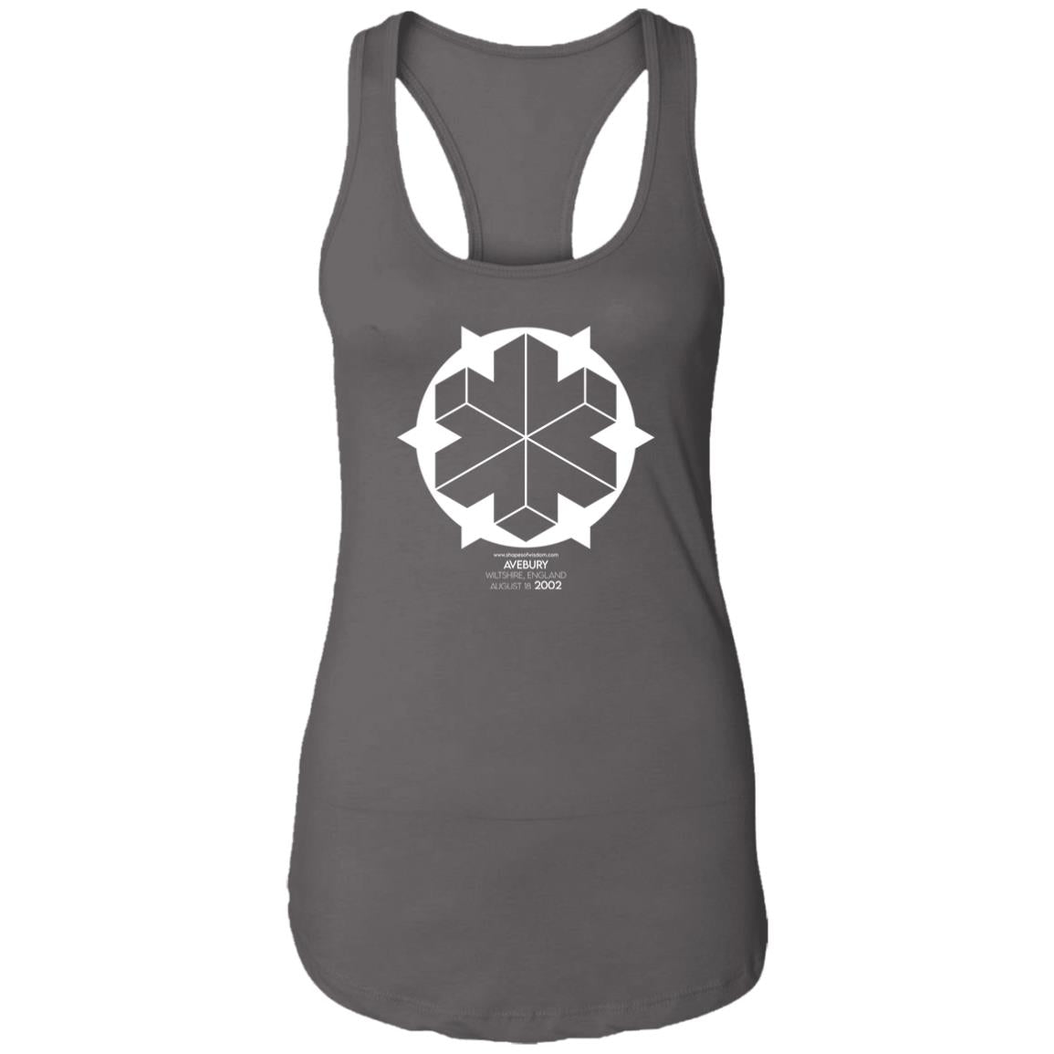 Crop Circle Racerback Tank - Avebury 8