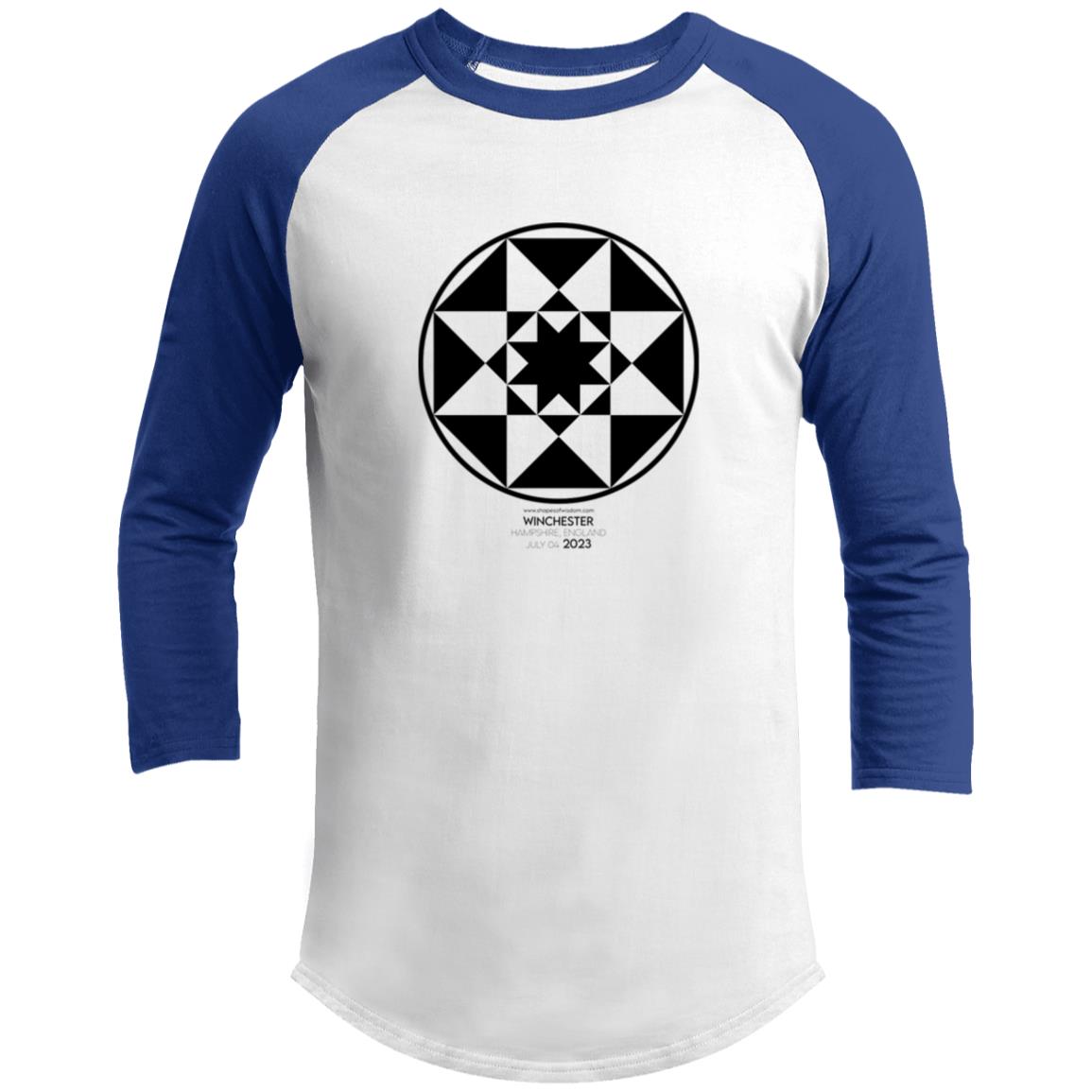 Crop Circle 3/4 Raglan Shirt - Winchester 5