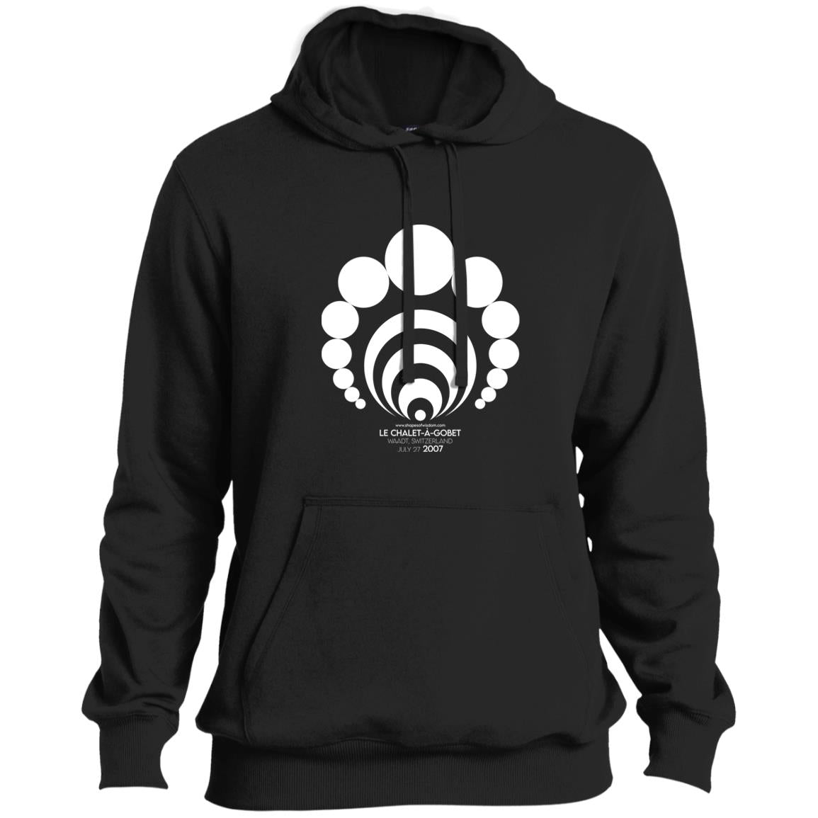 Crop Circle Pullover Hoodie - Le Chalet-a-Gobet