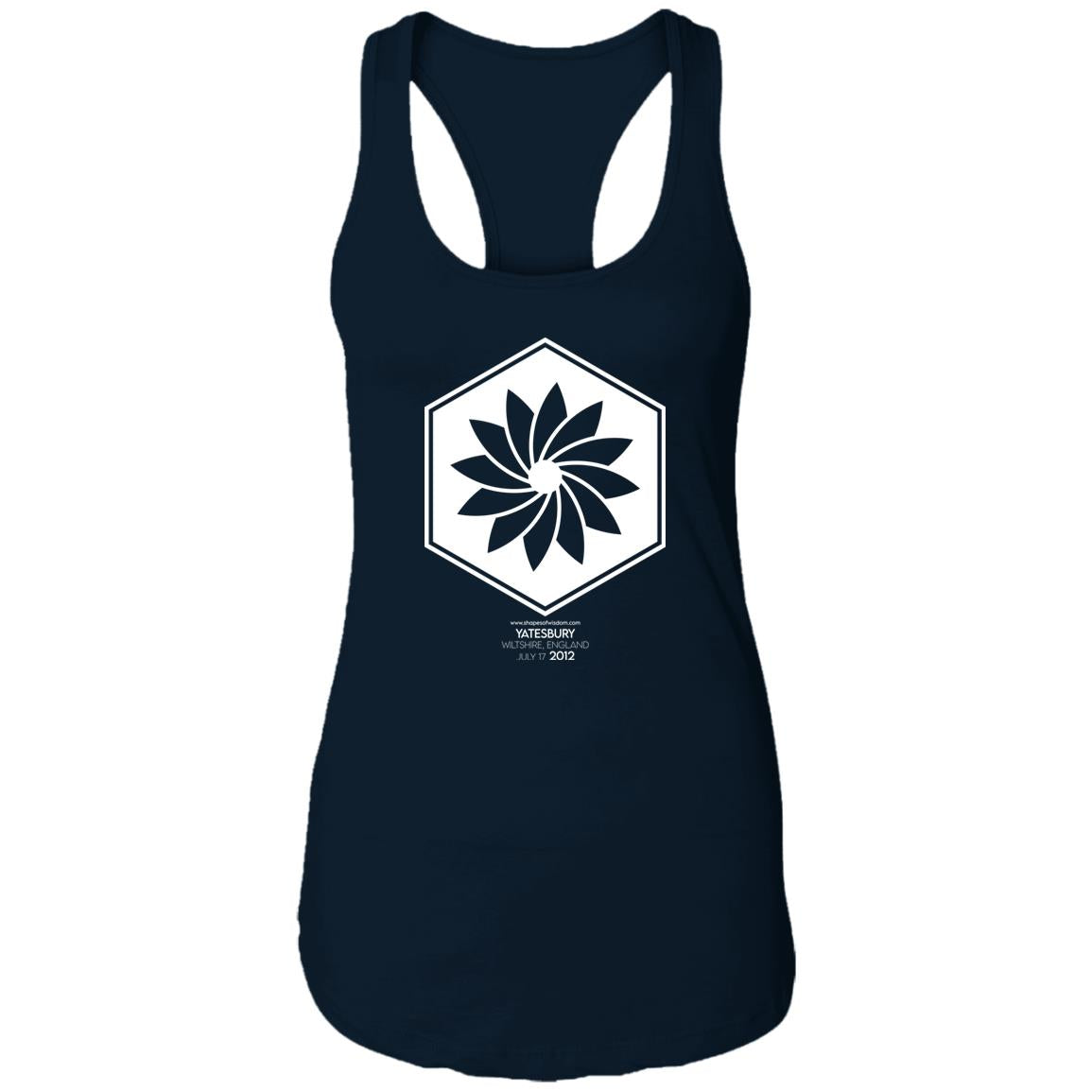 Crop Circle Racerback Tank - Yatesbury 7