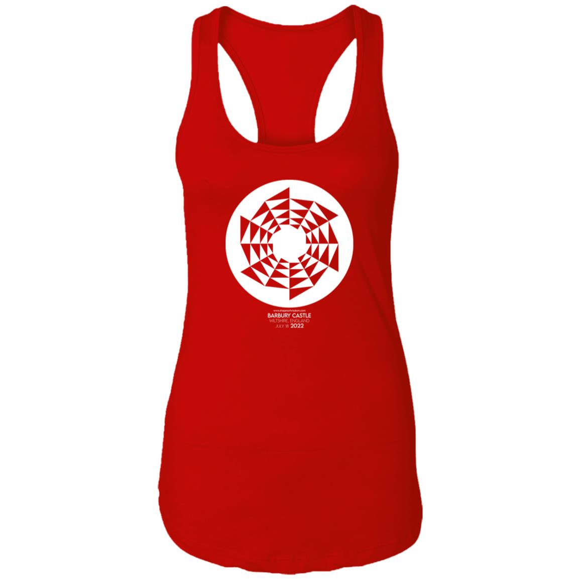 Crop Circle Racerback Tank - Barbury Castle 16