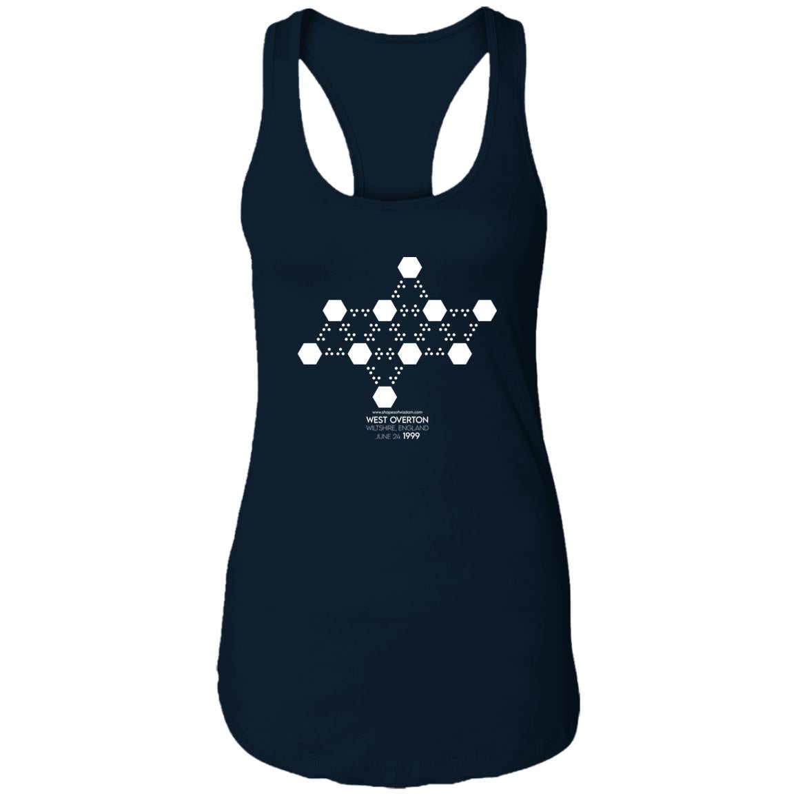 Crop Circle Racerback Tank - West Overton 5