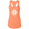 Load image into Gallery viewer, Crop Circle Racerback Tank - Milk Hill 5