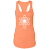 Crop Circle Racerback Tank - Lane end Down 3