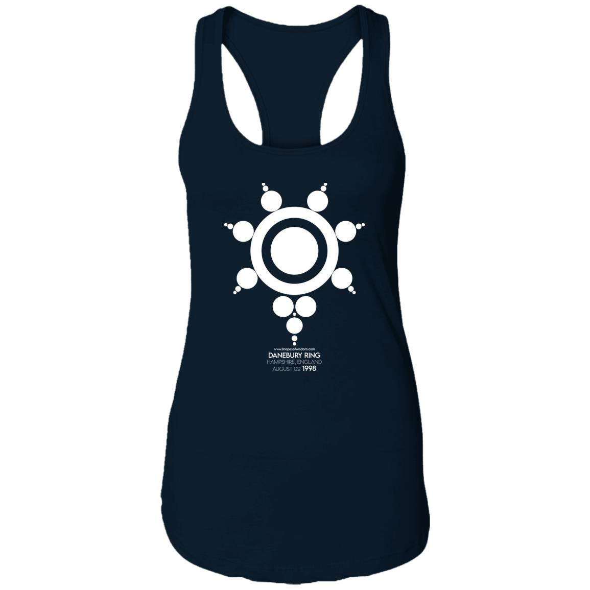 Crop Circle Racerback Tank - Danebury Ring 2