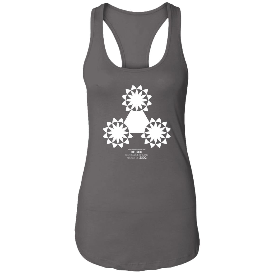 Crop Circle Racerback Tank - Keuruu