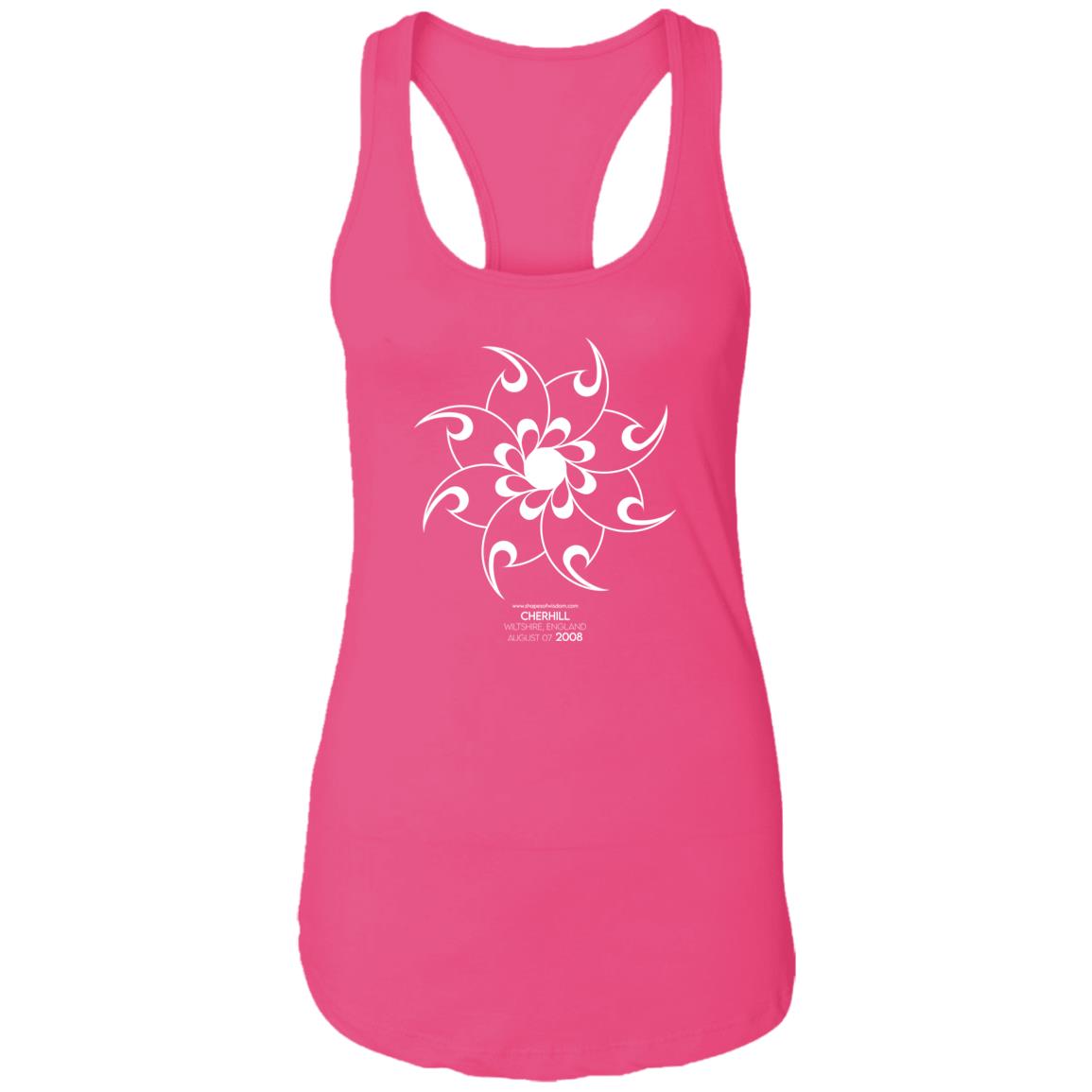 Crop Circle Racerback Tank - Cherhill 3