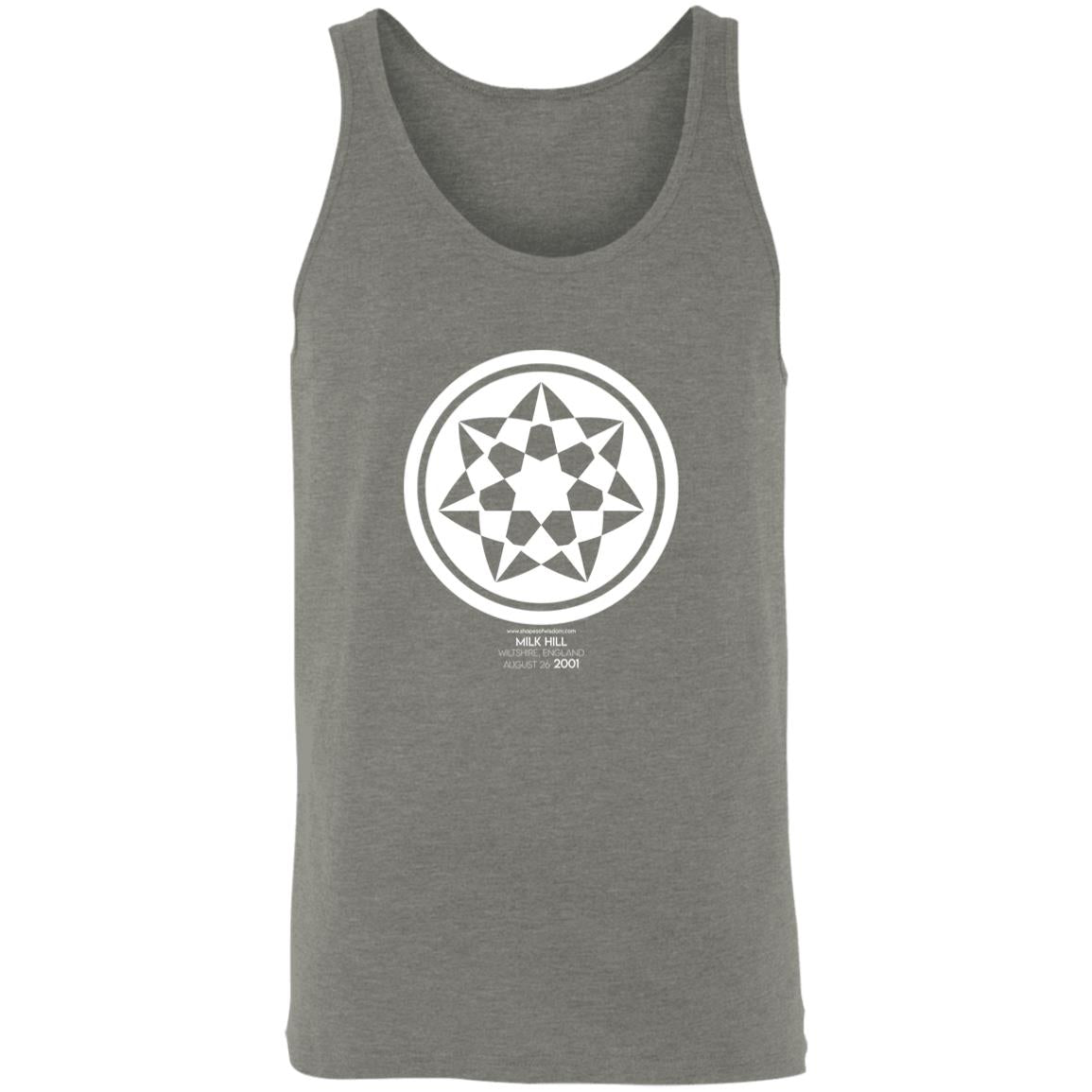 Crop Circle Tank Top - Milk Hill 8