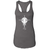 Crop Circle Racerback Tank - Milk Hill 11