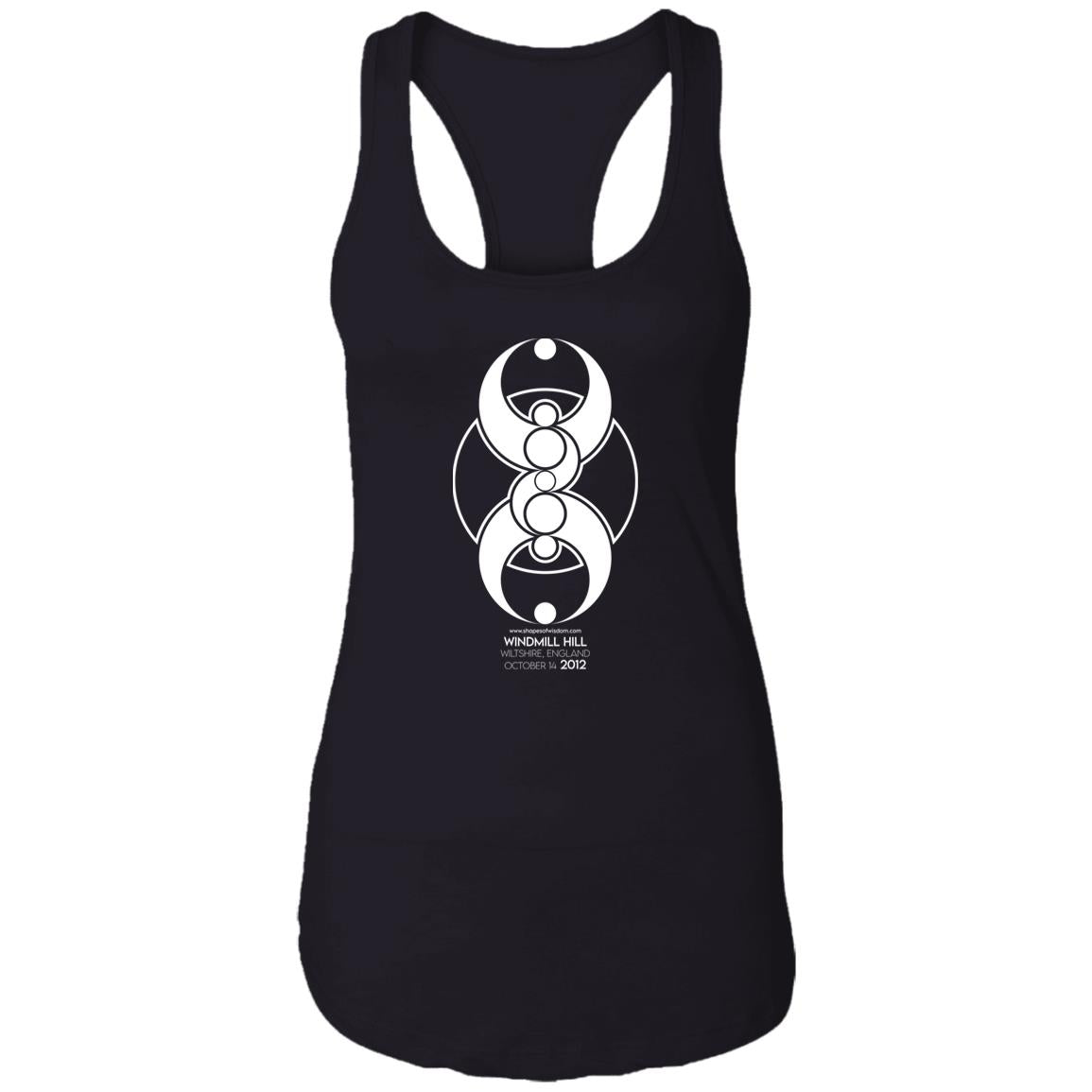 Crop Circle Racerback Tank - Windmill Hill 2