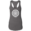 Crop Circle Racerback Tank - Cheesefoot Head