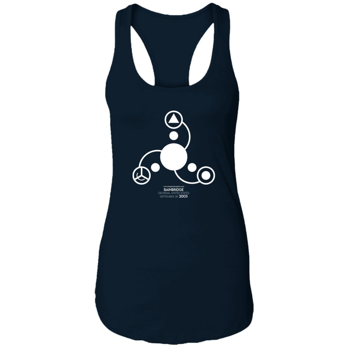 Crop Circle Racerback Tank - Bainbridge