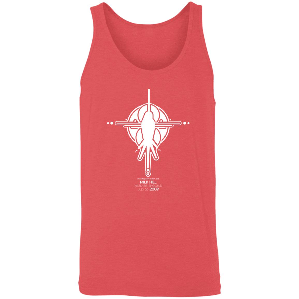 Crop Circle Tank Top - Milk Hill 11