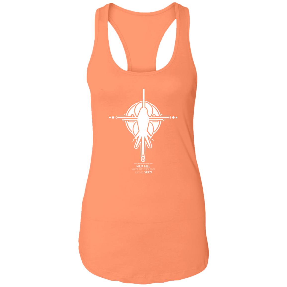 Crop Circle Racerback Tank - Milk Hill 11