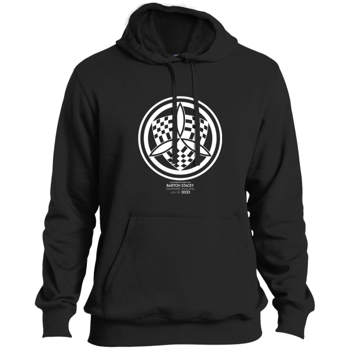 Crop Circle Pullover Hoodie - Barton Stacey 2