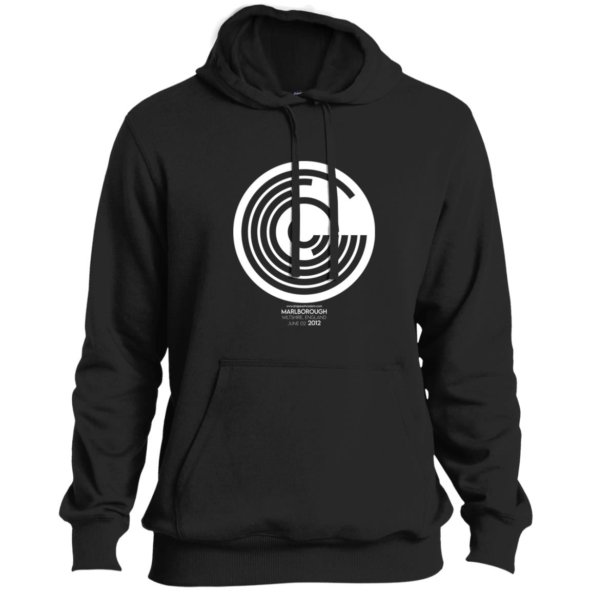 Crop Circle Pullover Hoodie - Marlborough 4