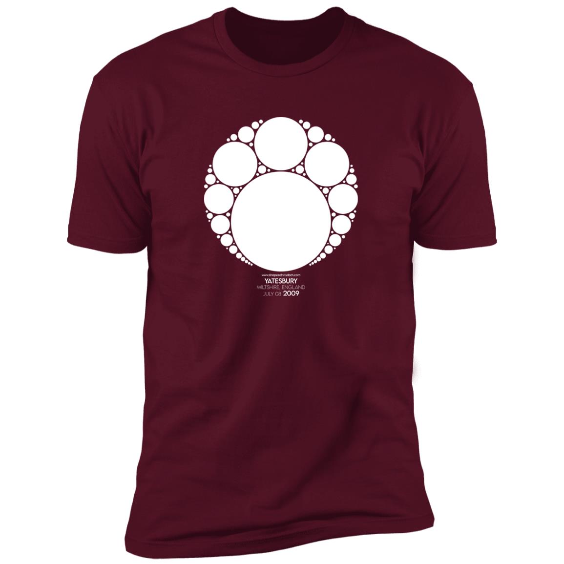 Crop Circle Premium T-Shirt - Yatesbury 6