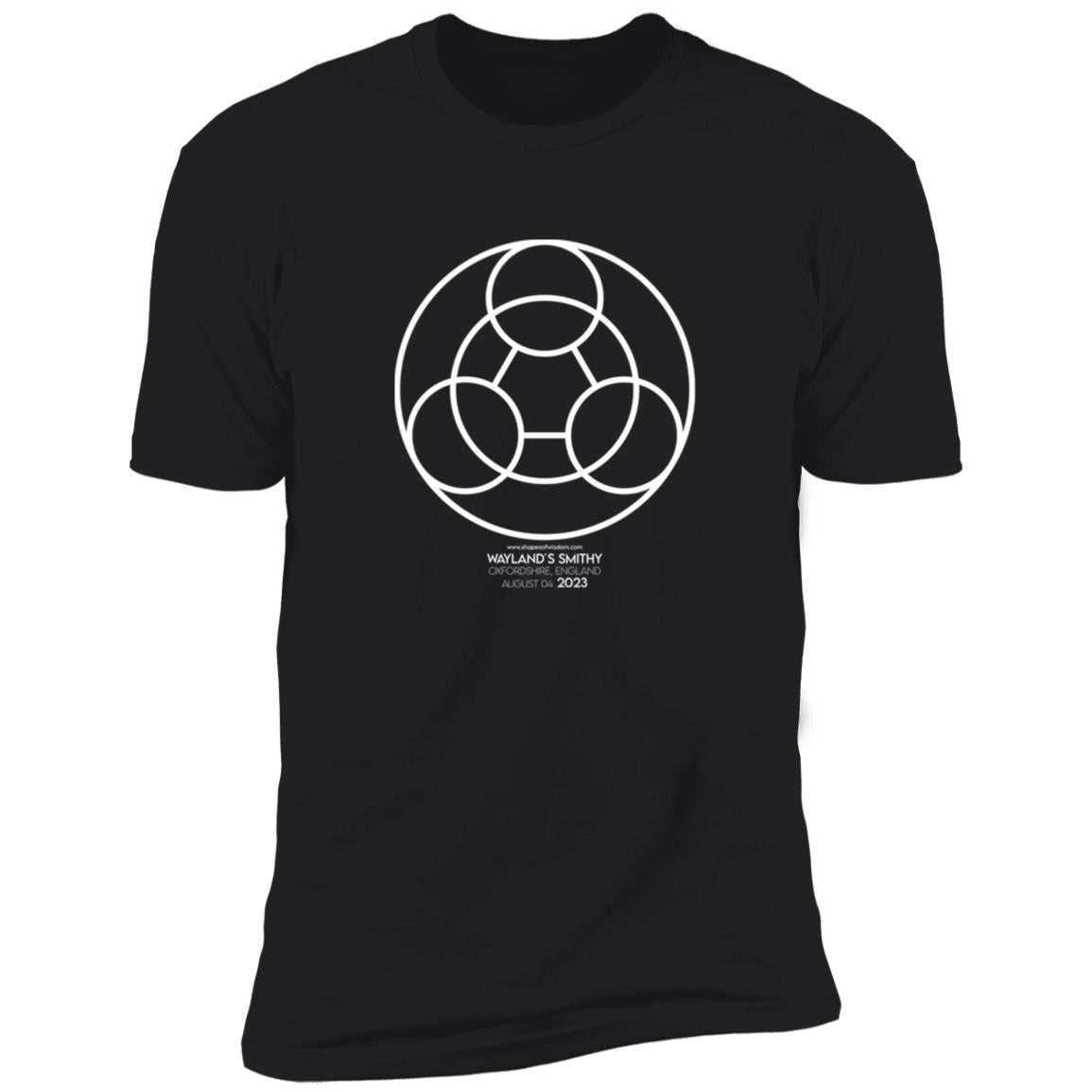 Crop Circle Premium T-Shirt - Wayland´s Smithy 6
