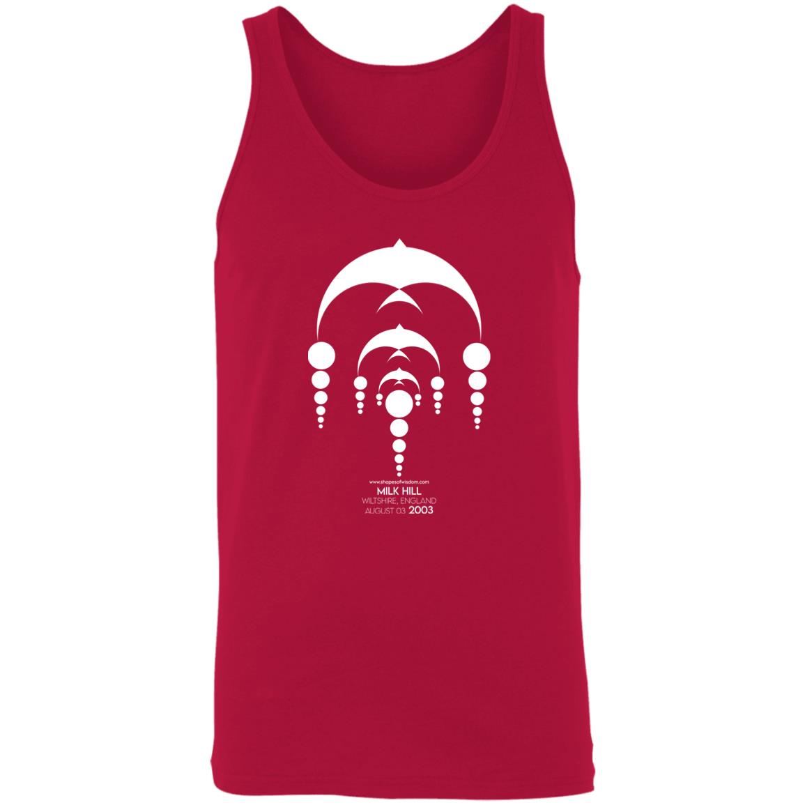 Crop Circle Tank Top - Milk Hill 9